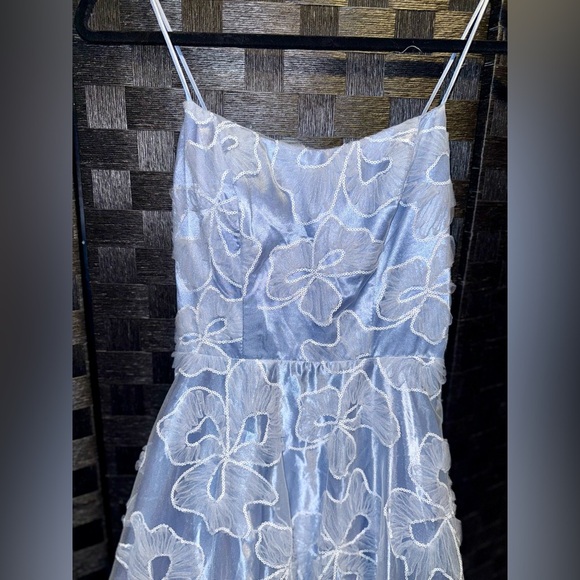 Say Yes to the Prom Floral Embroidered Gown - Picture 5 of 9